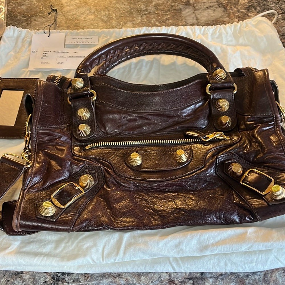 2007 Balenciaga motorcycle bag